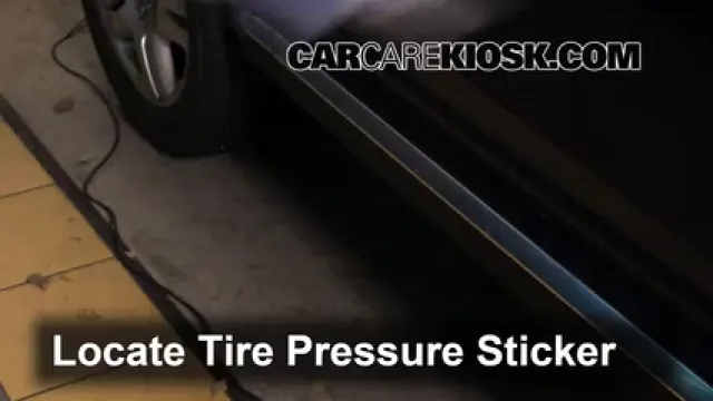 2006 Volkswagen Touareg 4.2L V8 Neumáticos y ruedas Controlar presión de neumáticos